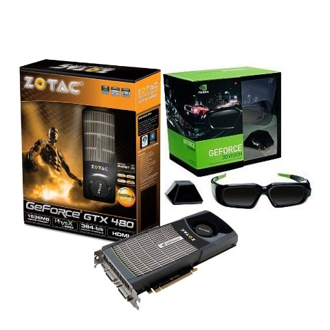 지포스 GTX480 D5 1.5GB + 3D VISION KIT 조텍코리아