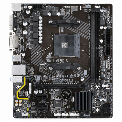 GIGABYTE GA-A320M-DS2 �෯������� ���̾���