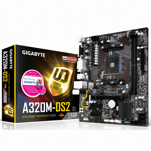 GIGABYTE GA-A320M-DS2 듀러블에디션 제이씨현