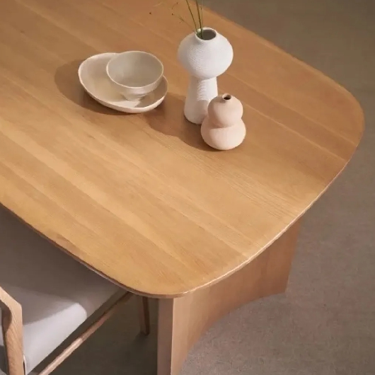 한샘 유로 603 일리스 내추럴 식탁 2000 (의자별도)_이미지