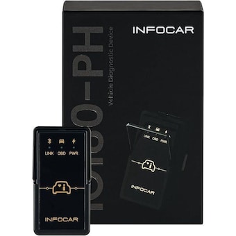 <b>인포</b><b>카</b> <b>OBD2</b> 자동차 스마트 스캐너 IO180-PH (해외구매)