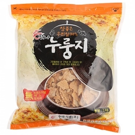 한도식품 맛나 누룽지 3kg (1개)_이미지