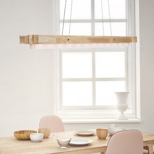 순수조명 LED 우드블록 스타크 펜던트 20W_이미지