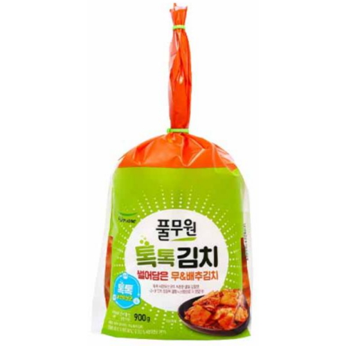 풀무원 톡톡 썰어담은 무&배추김치 900g