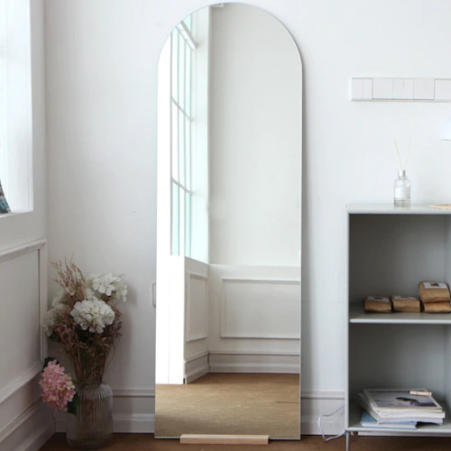 어썸프레임 ㅤ프레임리스 아치형 전신거울 60x160_이미지