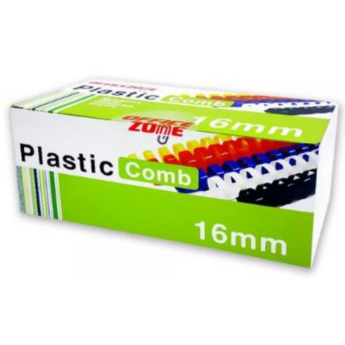 오피스존 플라스틱 제본링 100개 [16mm]