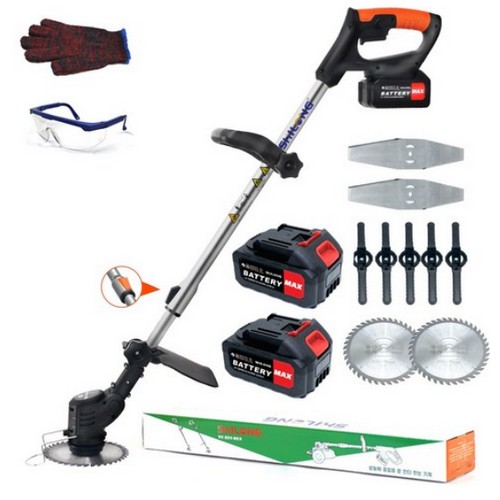 SHILONG 무선 고출력 예초기 CA-Db001 (4.0Ah, 배터리 2개)_이미지