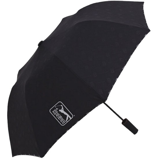 PGA투어 2단 엠보 선염 바이어스 자동 우산