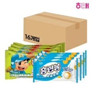 해태제과 <b>홈런볼</b> 초코 41g 8개 + 소금우유 41g 8개