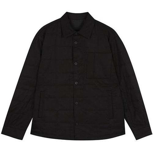 앤듀 RE-GREEN 세미오버핏 리사이클 퀼팅 셔켓 O214SH330P_이미지