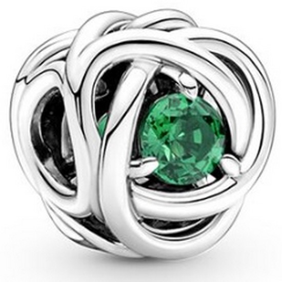 판도라 5월 탄생석 터쿼이즈 메이 그린 이터니티 서클 참 790065C08_이미지