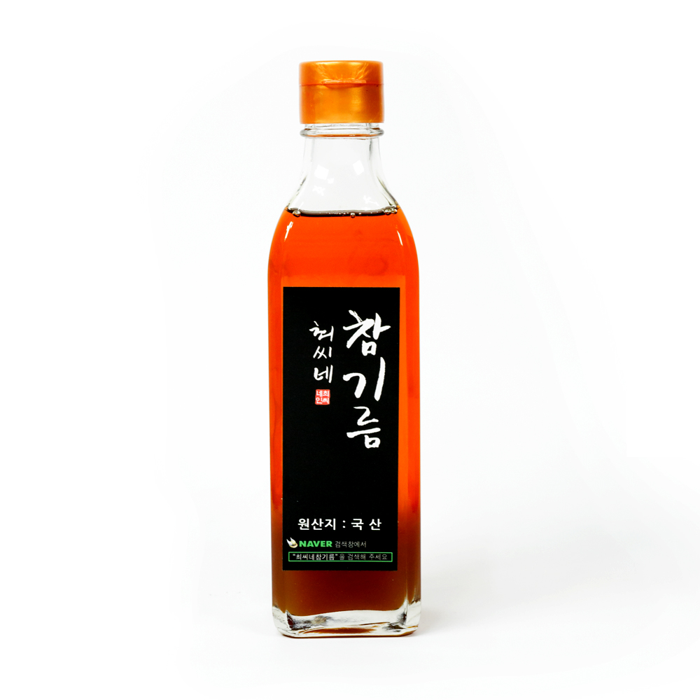 천안기름집 최씨네참기름 국산 참기름 300ml (1개)_이미지
