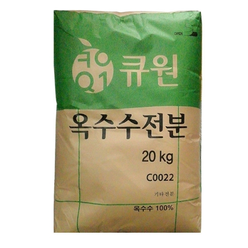 삼양사 큐원 옥수수 전분 20kg (1개)