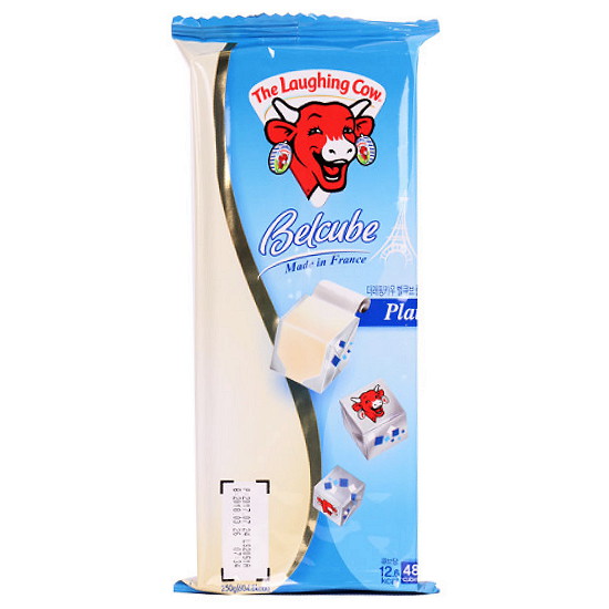 벨치즈 래핑카우 벨큐브 플레인 48매입 250g (2개)_이미지