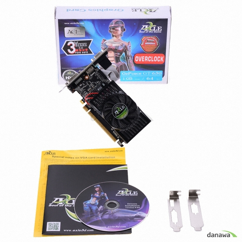 액슬 지포스 GT630 SMART D3 1GB LP_이미지