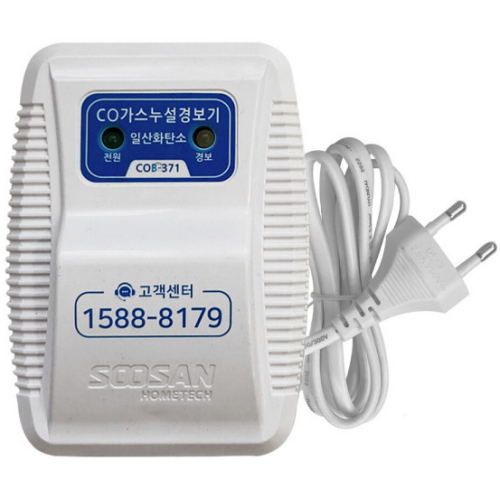 수산홈텍 CO가스누설경보기 COB-371_이미지