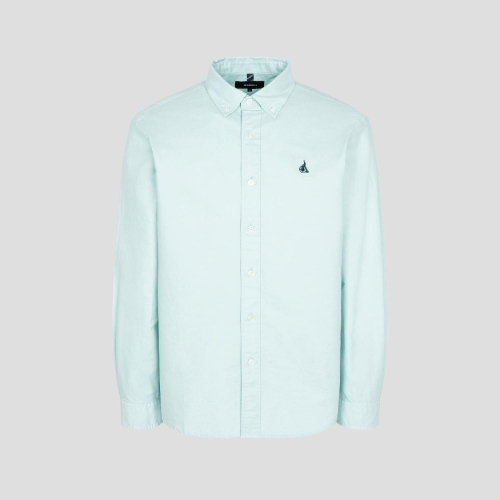 빈폴 남녀공용 에센셜 옥스퍼드 솔리드 셔츠_BC5764E05L