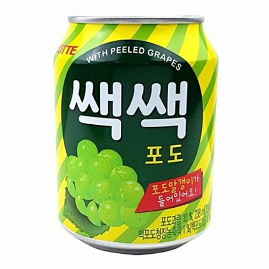 롯데칠성음료 쌕쌕 포도 238ml (12개)_이미지