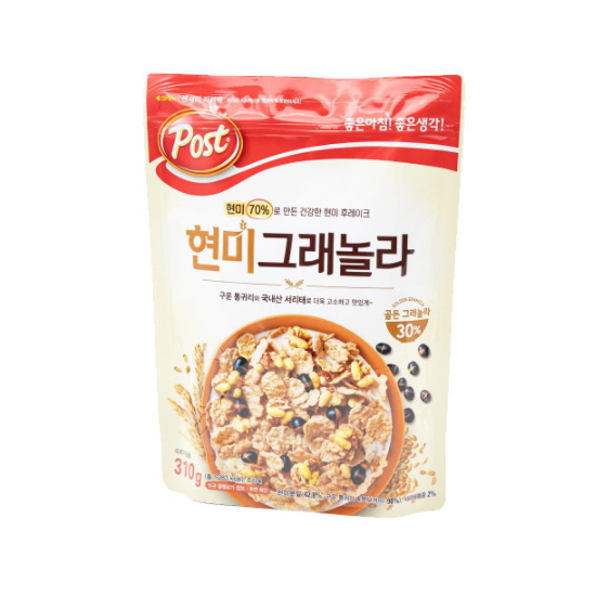 동서식품 포스트 현미 그래놀라 310g (4개)_이미지