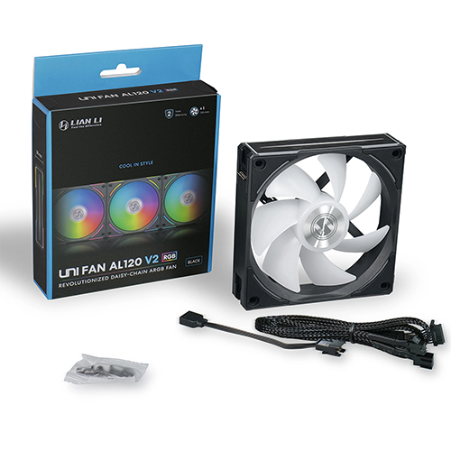 리안리 UNI FAN AL120 V2 (블랙)_이미지