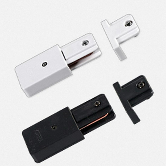  레일 연결 마감부속