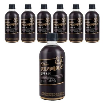 롯데칠성음료 칸타타 콘트라베이스 <b>블랙</b>앤샷 500ml