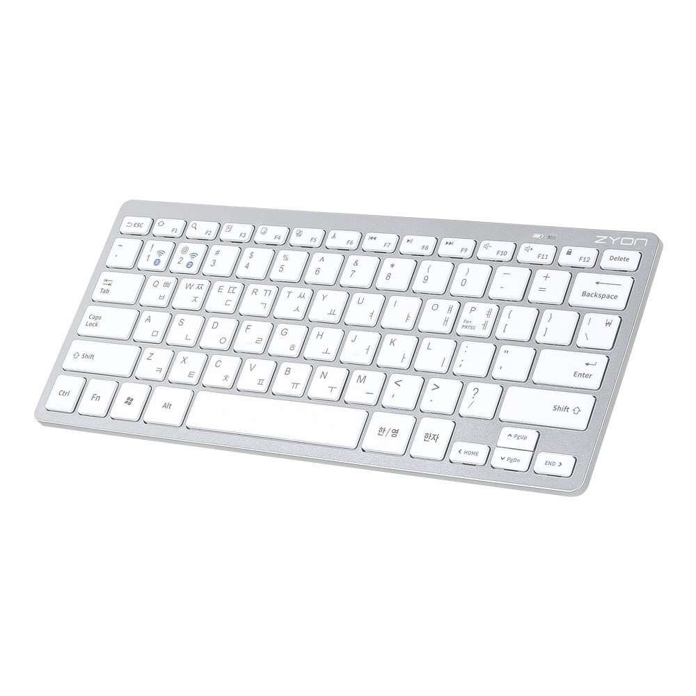 이음전산 BT-K1000 블루투스 키보드 (화이트)_이미지