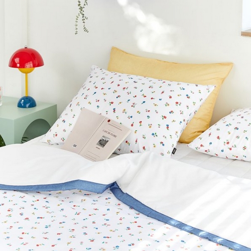 팔레트 듀라론 냉감 무봉제 여름차렵이불패드세트