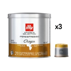 일리 에티오피아 캡슐커피 21캡슐 (3팩)_이미지