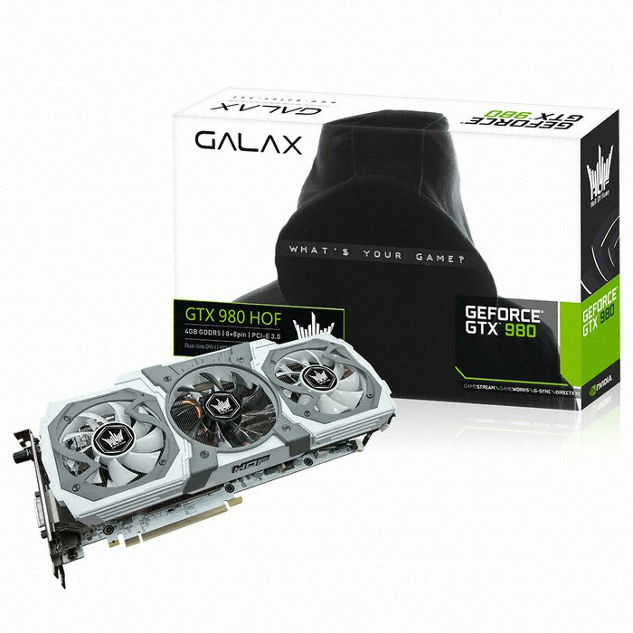 갤럭시 GALAX 지포스 GTX980 Hall Of Fame D5 4GB