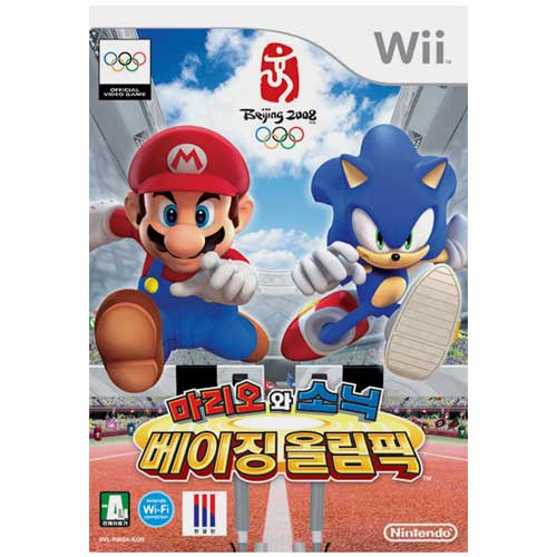 마리오와 소닉 베이징 올림픽 (Wii) 중고_이미지