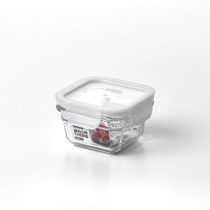 글라스락 THE맑음 보관용기 정사각 140ml_이미지