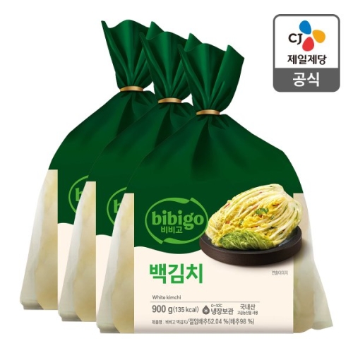 비비고 백김치 900g (3개)_이미지