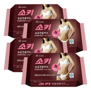 KBH한국생활건강 무궁화 소키 속옷전용 비누 150g (4개)