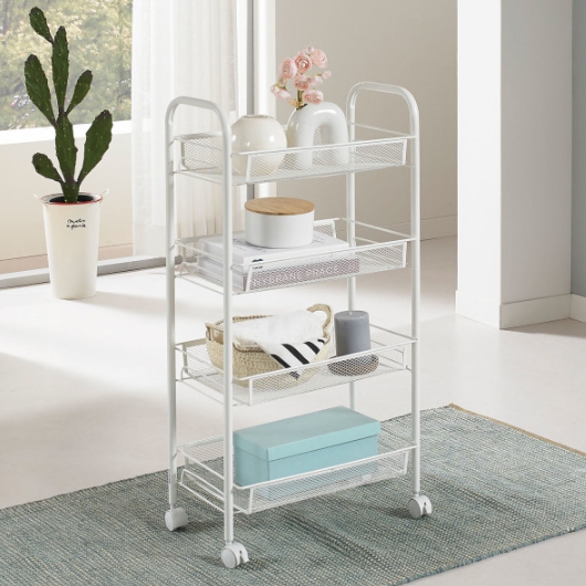 프리메이드  4단 이동식 트롤리