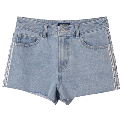 한세엠케이 TBJ 3부 L톤 테이핑 데님 쇼츠 T192DP641P