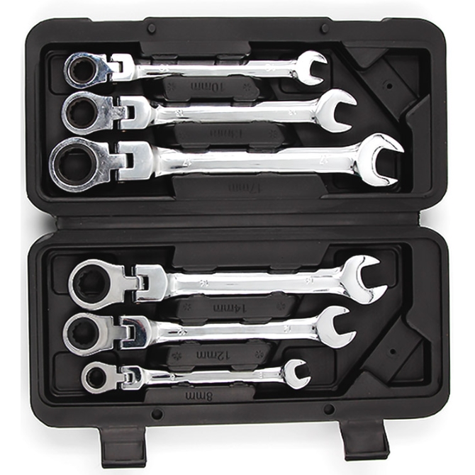 원스탑 플렉시블 라쳇렌치 스패너 세트 S-01 (6pcs)