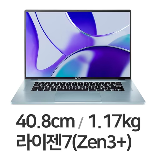 에이서 스위프트 엣지 16 OLED SFE16-42-R3TY (SSD 512GB + SSD 512GB)