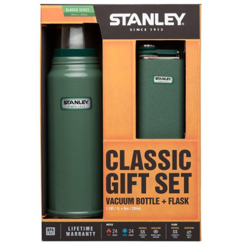 스탠리 클래식 보온병 + 플라스크 선물세트
