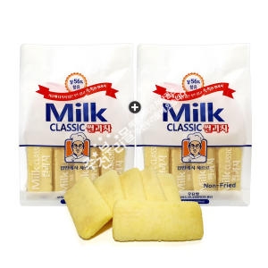 위아더월드 밀크 클래식 쌀과자 우유맛 240g (2개)_이미지