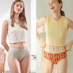 라페어 인견 나염 팬티 10종 패키지 LWHSS212 LWHSS213_이미지