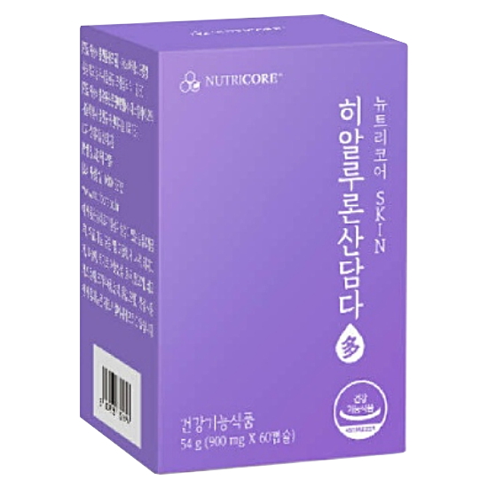 뉴트리코어 히알루론산담다 60캡슐이미지입니다. 누르면 해당 게시물로 새창이동합니다.