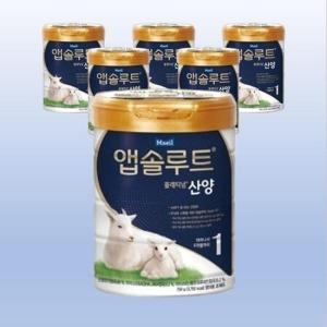 매일유업 앱솔루트 플래티넘 산양 1단계 750g (2개)_이미지