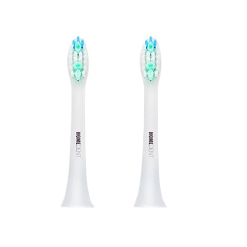 비티글로벌 홈덴트B 전동칫솔 전용 브러쉬헤드 (2개)_이미지