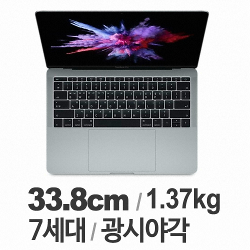 APPLE 2017 맥북프로13 MPXT2KH/A (SSD 256GB)