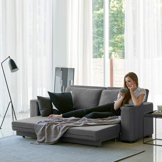 매그 라운지 패브릭 소파베드 3인용