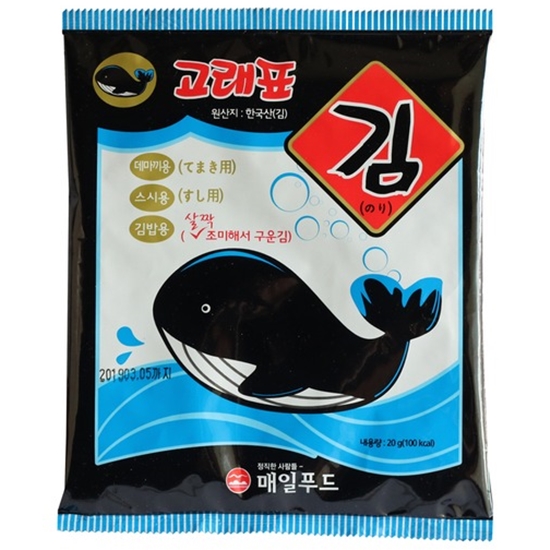매일푸드 고래표 김 20g (1개)