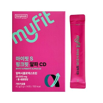 동국제약 마이핏S 핑크핏 <b>알파</b><b>CD</b> 3g 14포