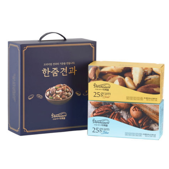 더채움 한줌견과 프리미엄 선물세트 2호 (1개)