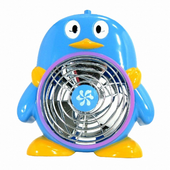 펭귄 캐릭터 선풍기_이미지